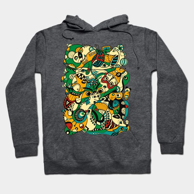 Mouse - 12 Zodiac Animals Hoodie by OrangeFox